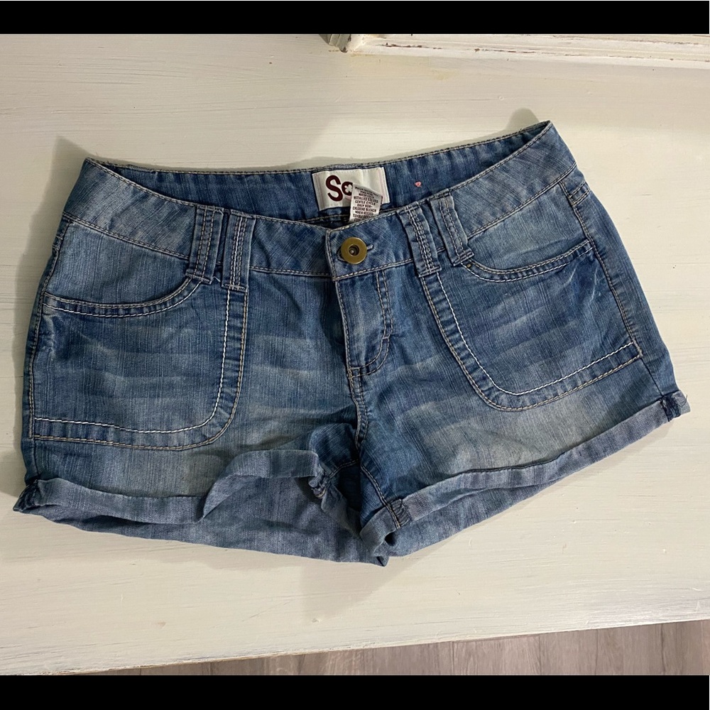 SO jean shorts
